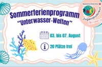 Werbeflyer für das Sommerferienprogramm 2026
